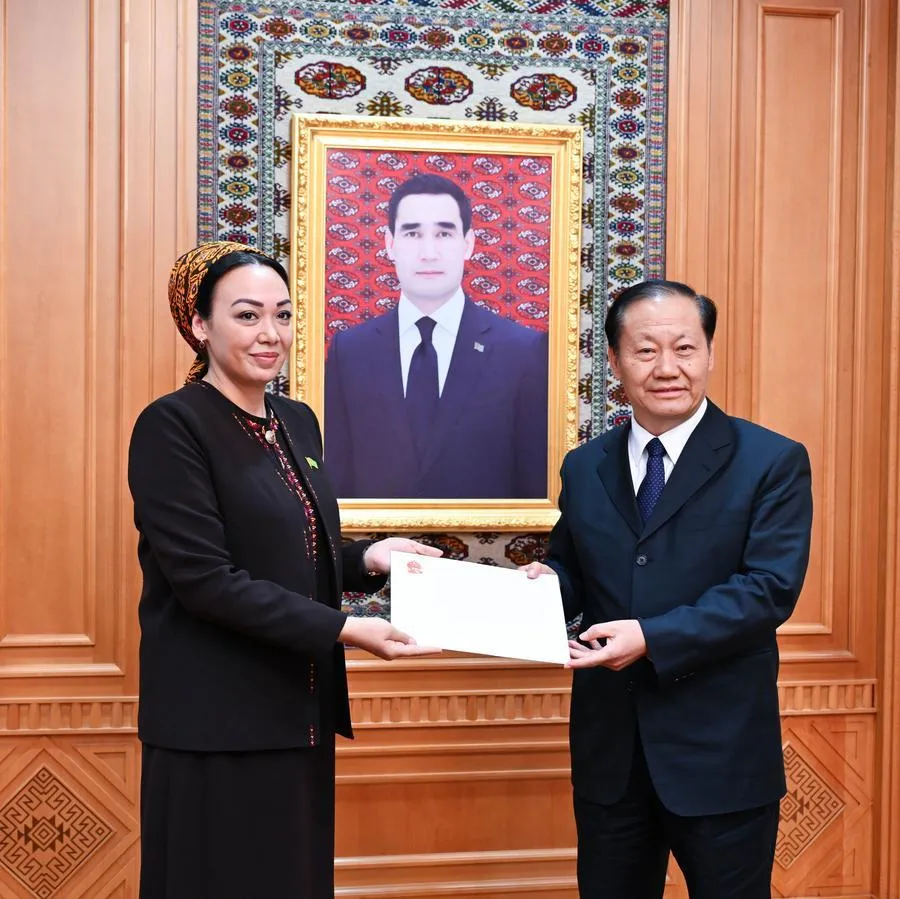 The Representative of the President of China Paid an Official visit to Ashgabat.