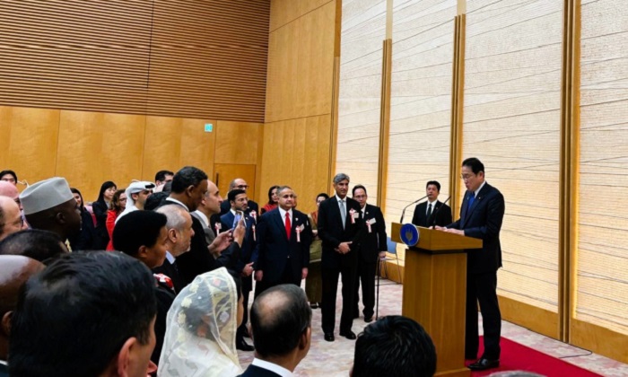 Turkmenistan's Ambassador to Japan met with former Prime Minister Fumio Kishida